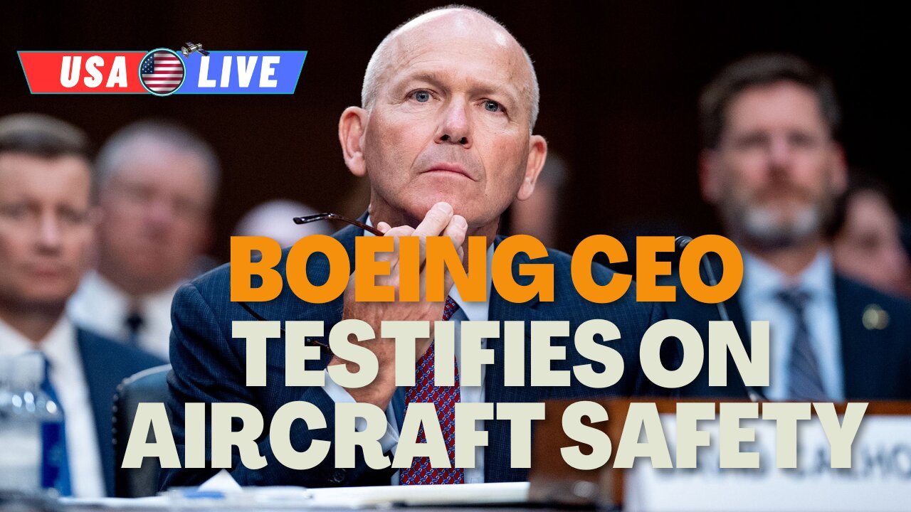 🔴 LIVE Boeing CEO Testifies on Aircraft Safety #boeing #ussenate