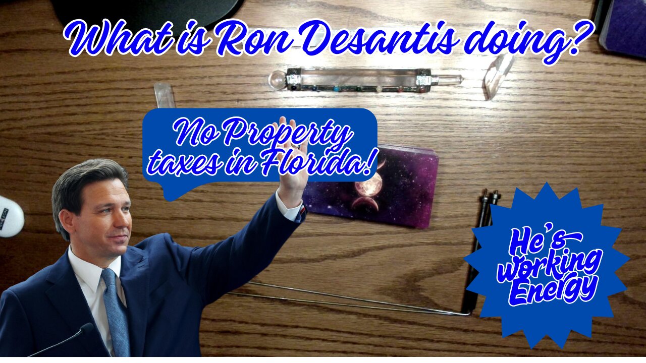 What is Ron Desantis doing? This is very exciting!