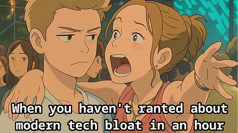 Modern Tech Is Bloat and Gets in the Way, A Halo Man's Comments