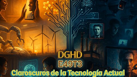 DGHD -- E49T3 -- Claroscuros de la Tecnología Actual #videopodcast #tecnología
