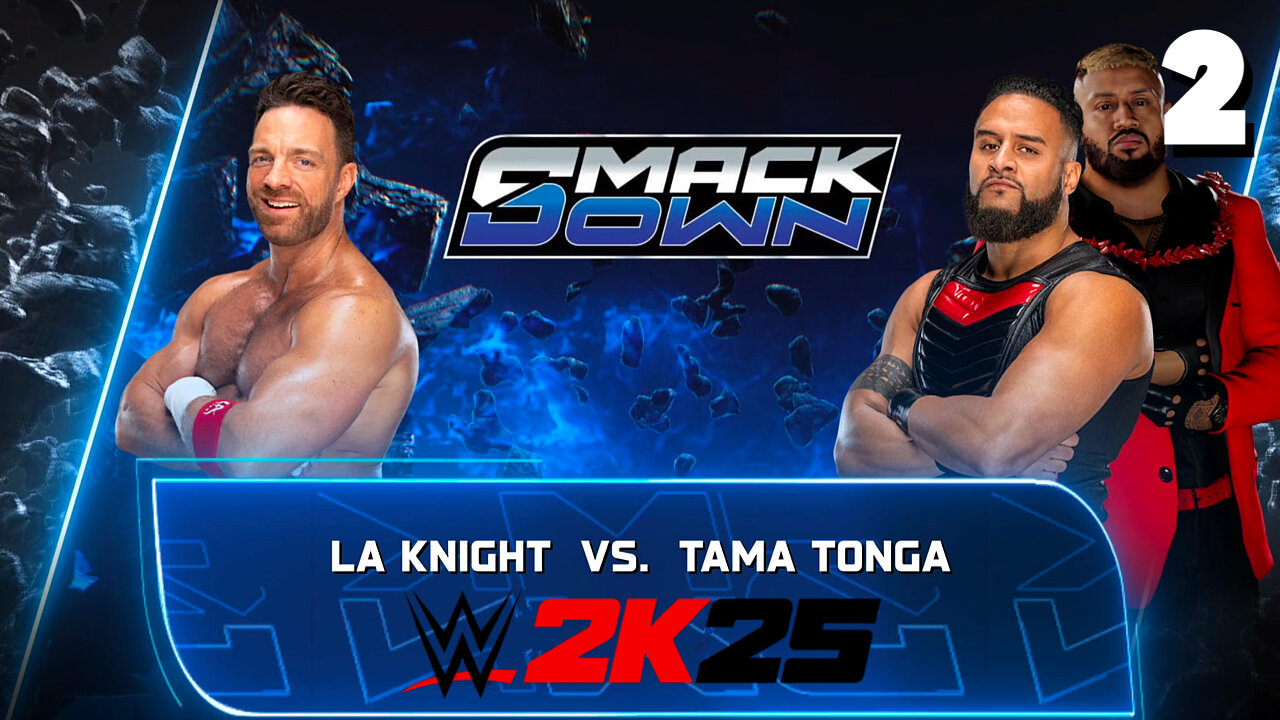 WWE 2K25 Smackdown April 4 - Match 2: Payback!