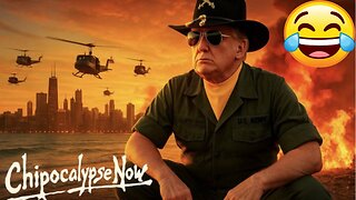 Trump Trolls Chicago with War Movie Meme - Chipocalypse Now