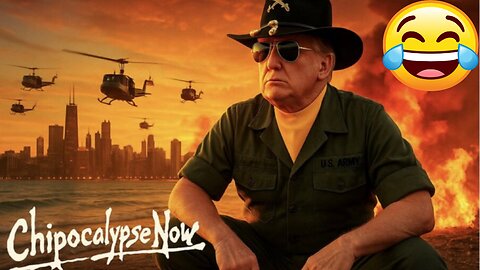 Trump Trolls Chicago with War Movie Meme - Chipocalypse Now