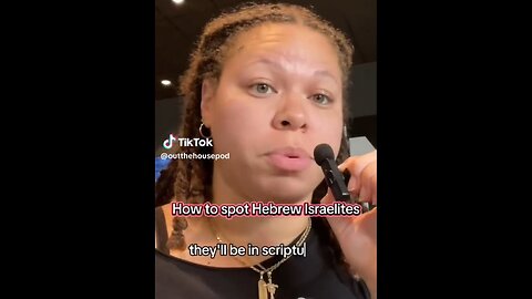 RE: HOW TO SPOT A HEBREW ISRAELITE #HebrewIsraelitesonthebrain