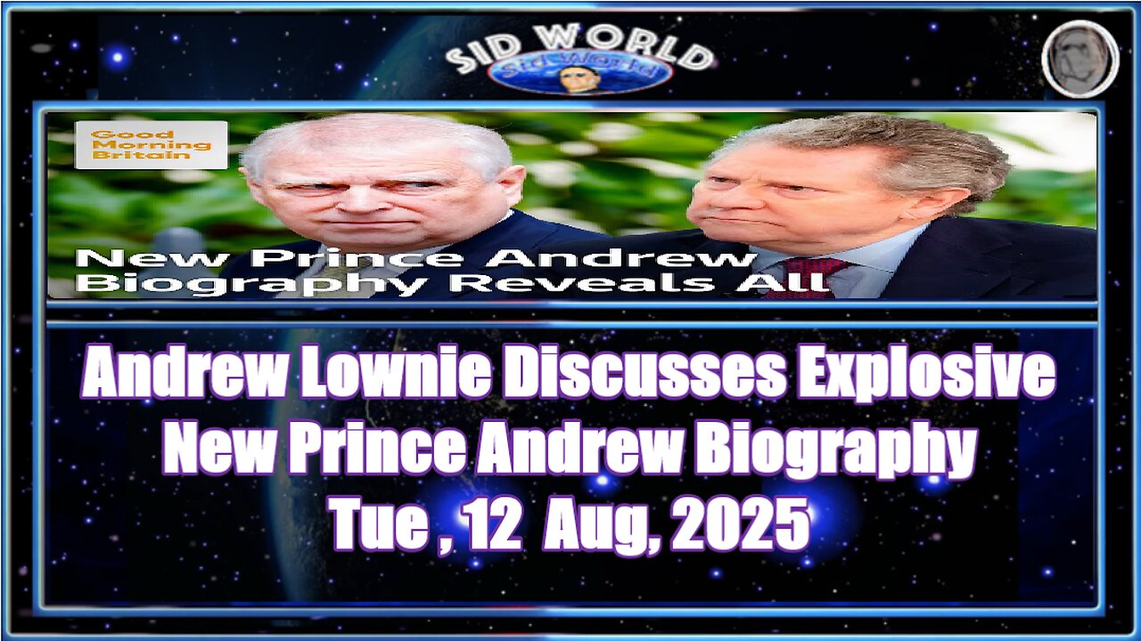 Andrew Lownie Discusses Explosive New Prince Andrew Biography