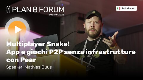 Multiplayer Snake! App e Giochi P2P Senza Infrastrutture con Pear | Plan ₿ Forum