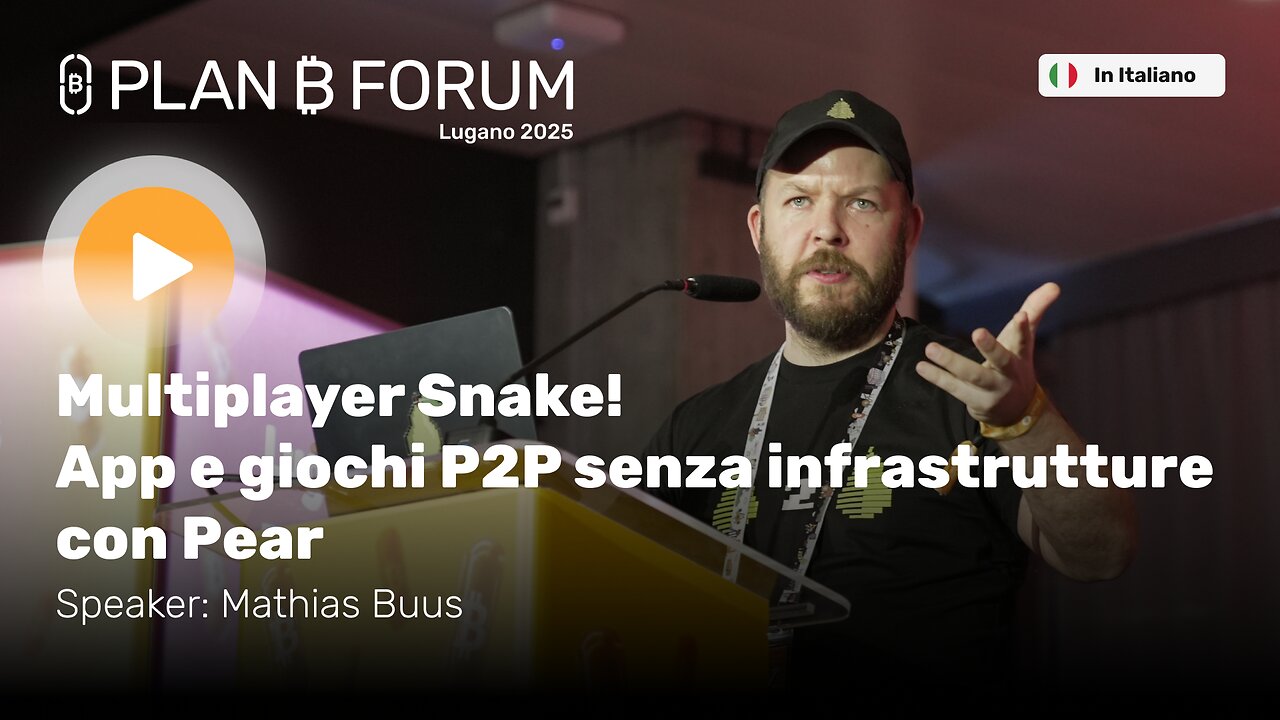 Multiplayer Snake! App e Giochi P2P Senza Infrastrutture con Pear | Plan ₿ Forum