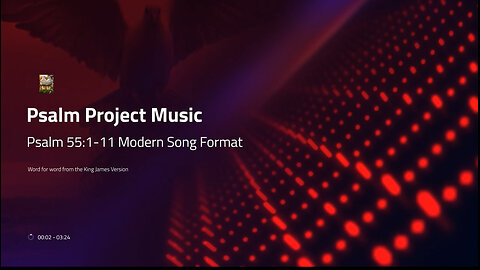 Psalm 55:1-11 Modern song - Official Music Video