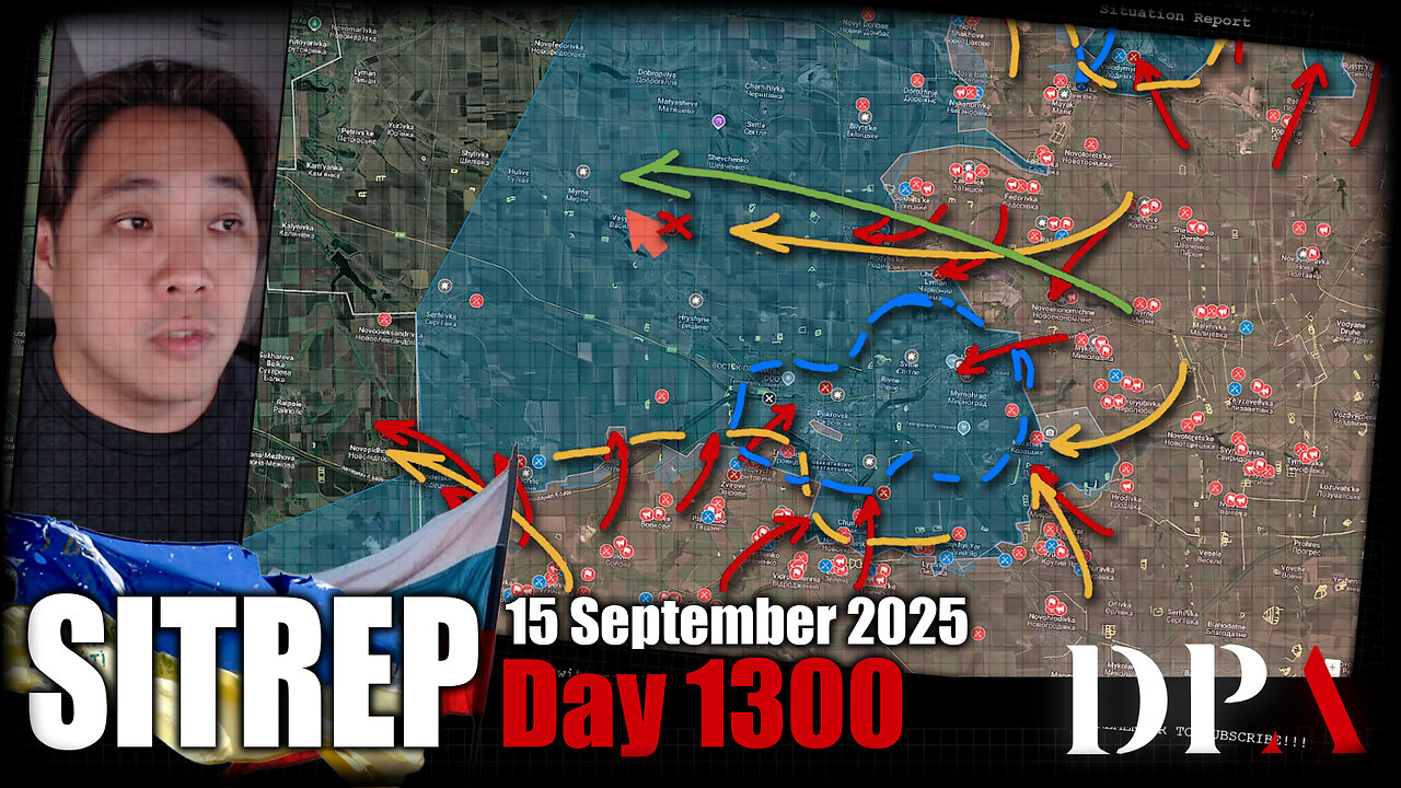 [ Ukraine SITREP ] MASSIVE RUSSIA ATTACKS: flanking Siversk and into Dnipropetrovsk