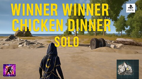 PS5 PUBG ERANGEL SOLO WIINER WINNER CHICKEN DINNER