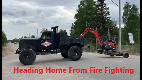 We Were Not Invited But We Showed Up Anyways to the "Ex-Wife" Forest Fire June 23 2025