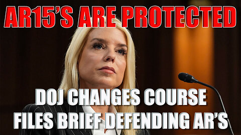DOJ Defends AR15's