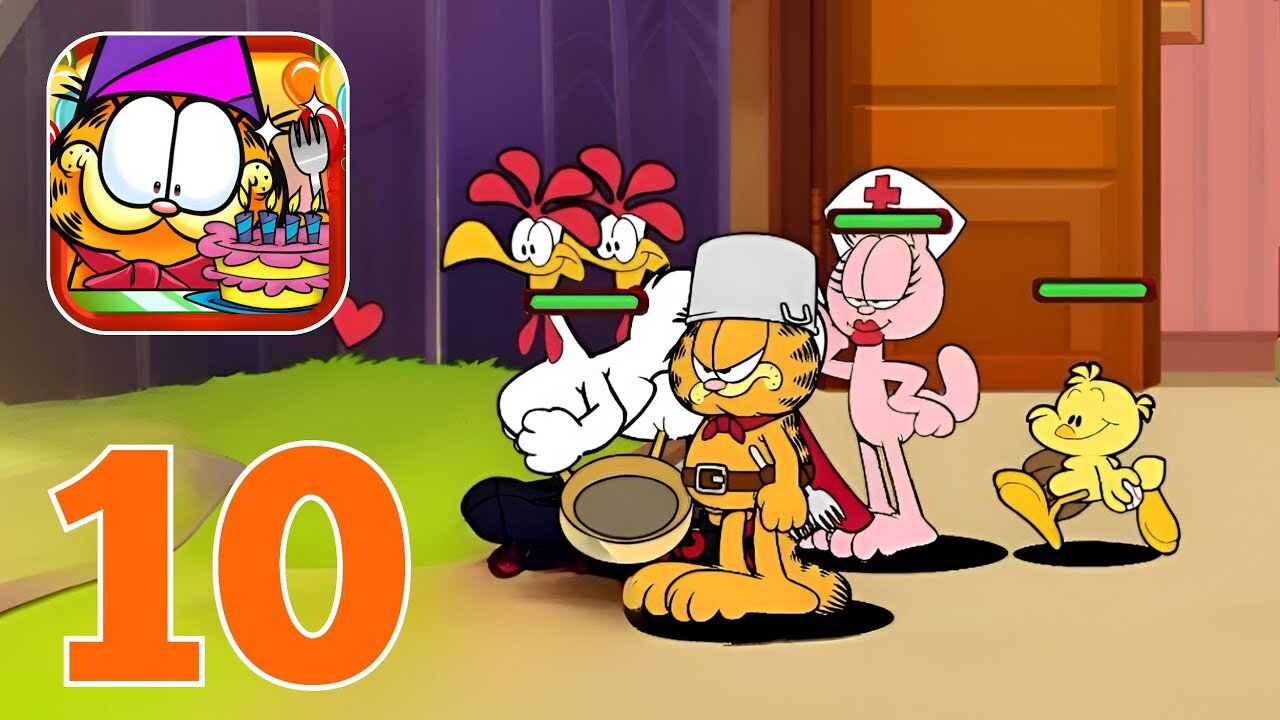 Garfield's Defense - Gameplay Walkthrough | Kamal Gameplay | Part 10