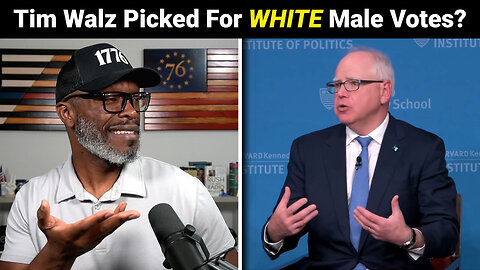 Tampon Tim Walz Says He Was Picked To "Code Talk" To White Guys!