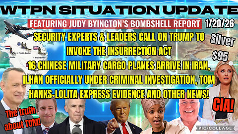 WTPN ~ Judy Byington ~ Situation Update ~ 1-19-26 ~ Trump Return ~ Restored Republic via a GCR