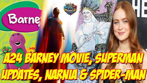 A24 Barney Movie, Superman Updates, Narnia & Spider Man Casting