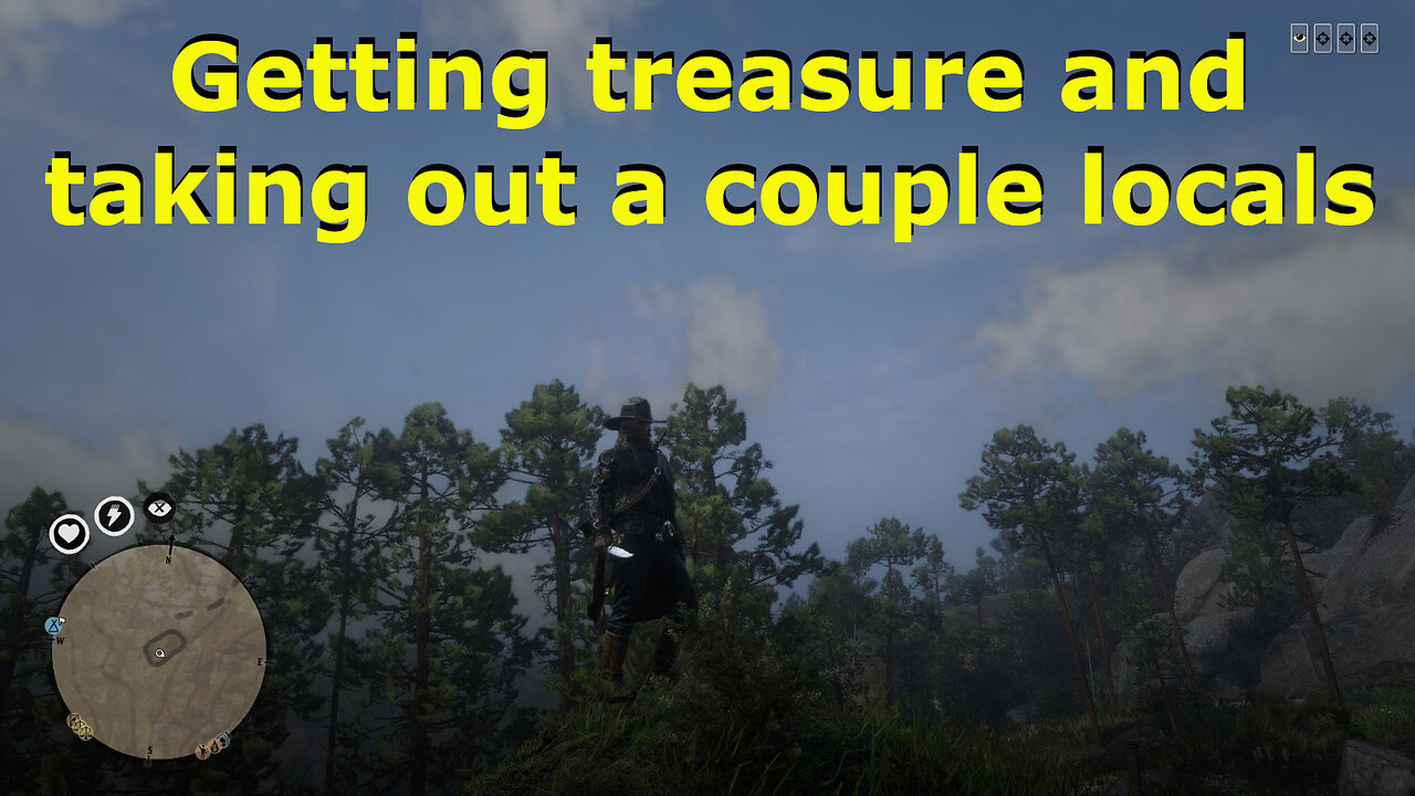 Treasure and locals