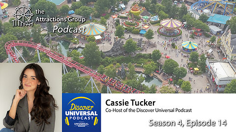 2025 0507 tAG Podcast welcomes Cassie Tucker of the Discover Universal Podcast