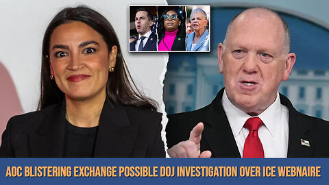 Fiery Clash: AOC and Border Czar Tom Homan Trade Blistering Barbs
