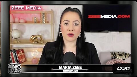 "AI Forced Social Contract Revealed by Maria Zeee on Infowars"