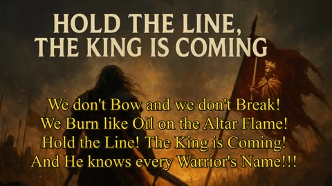 The Veil & Flame ~ Hold the Line, The King is Coming! { Lyrics } Remix 1
