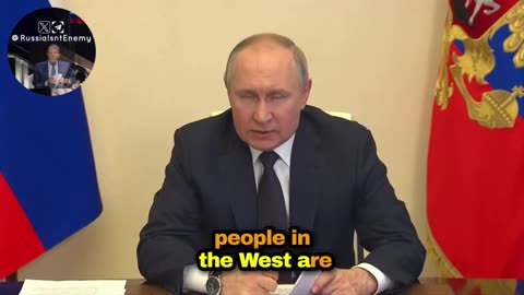 🚨 Strong Words by Putin PUTIN : "I want ordinary Western citizens to hear me (Read Description)