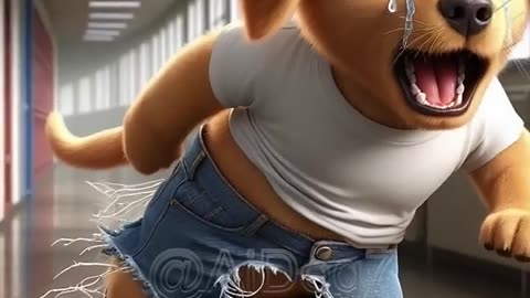 #ai #dog #aidog #cute #puppy #cartoon #memes #aiart #story