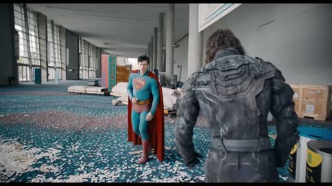 Superman movie Epic fighting scene.