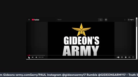 GIDEONS ARMY WED LIVE 9/10/25 @ 930 AM EST