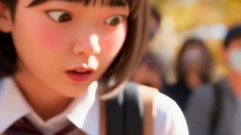 😱 Spider Attack on Japanese Girl 🕷️ | Unexpected Creature Scene at Zoo 😨 | Realistic Horror Short