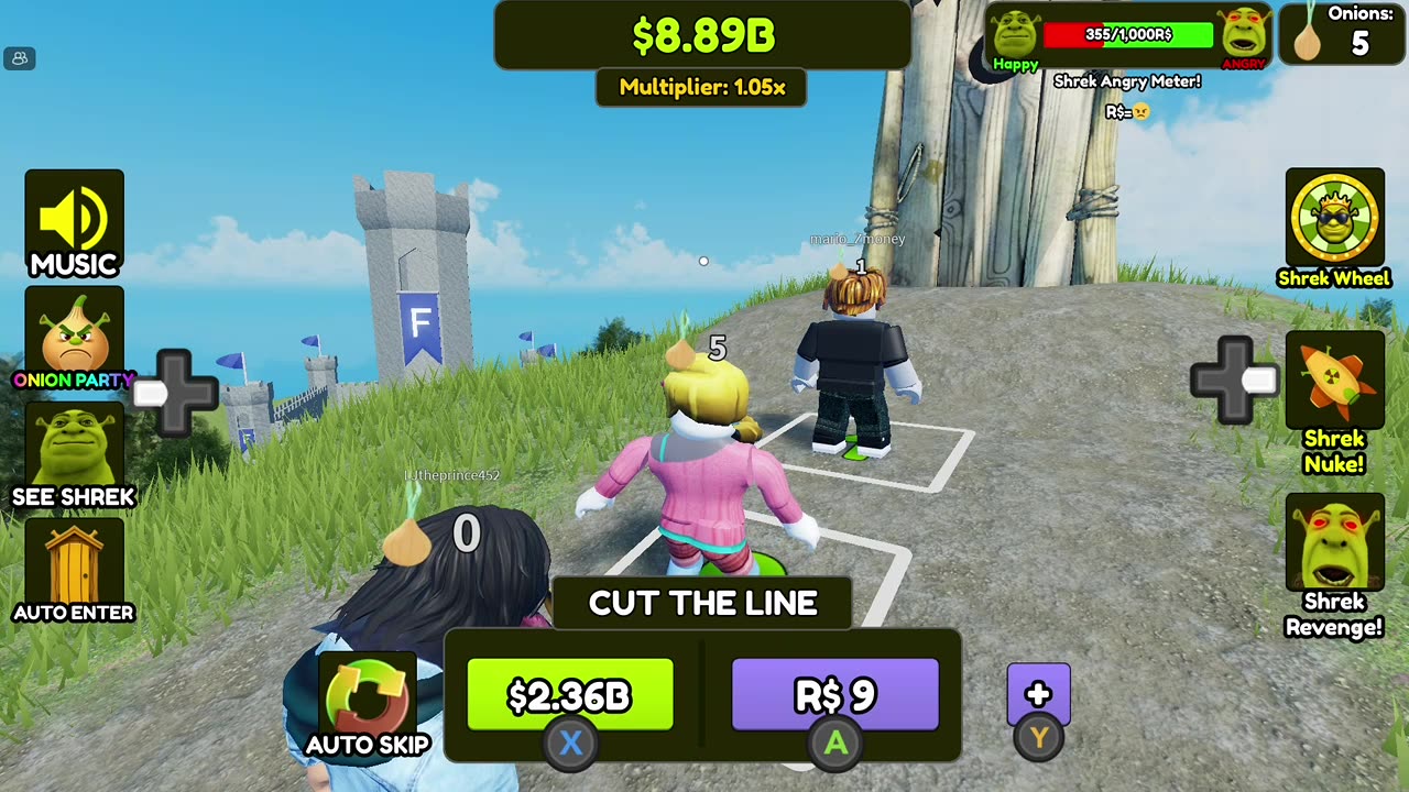 Roblox Shrek Line Nuke and 7th Win