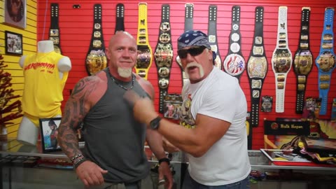 Hulk Hogan , and Steve Chamberland 50 Leggs