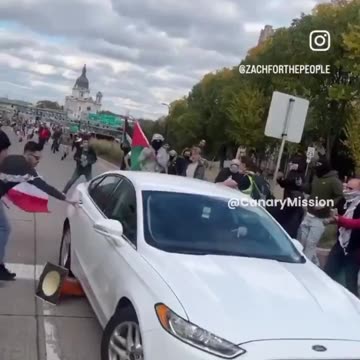 BREAKING: Pro-Palestinian Islamists tried to lynch an old man in Minneapolis.