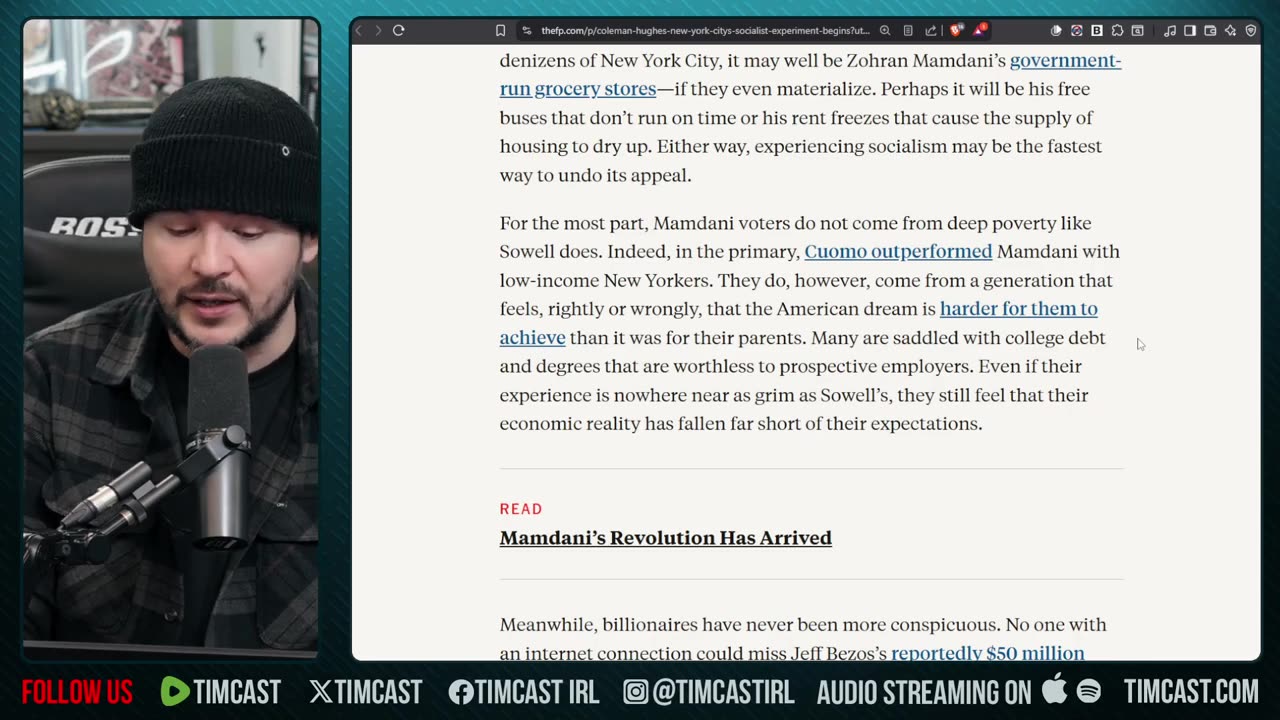 Democrats VOW To DESTROY NYC, Communism Can Only Destroy Our Cities & They WONT Learn | Tim Pool