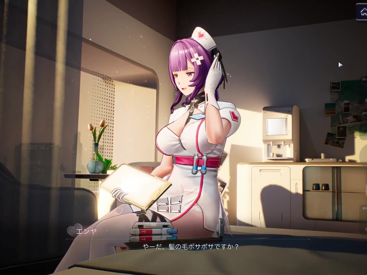 [digest] Snowbreak Enya Nurse Interactive Scene