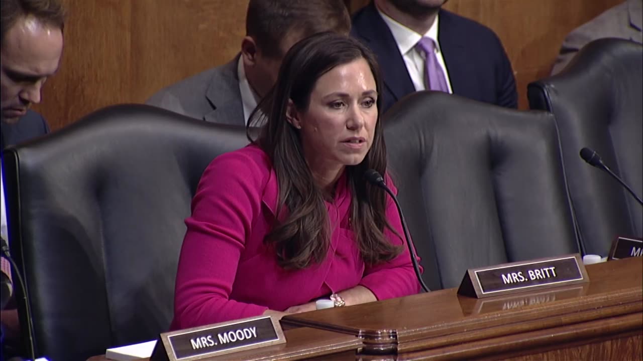 U.S. Sen. Katie Britt (R-Ala.) Questions Joseph Edlow & Stanley Woodward During Nomination Hearing