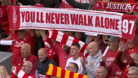 Liverpool and Crystal Palace Fans Share The Joy