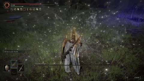 Elden Ring PC | Crucible Knight in Limgrave boss fight solo on NG #eldenring #gaming #shorts
