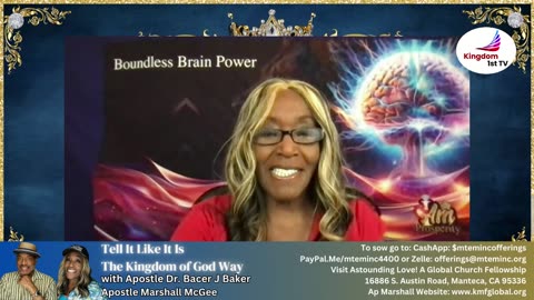 Tell It Like It Is: The Kingdom of God Way with Apostle Dr Baker 5-19-25