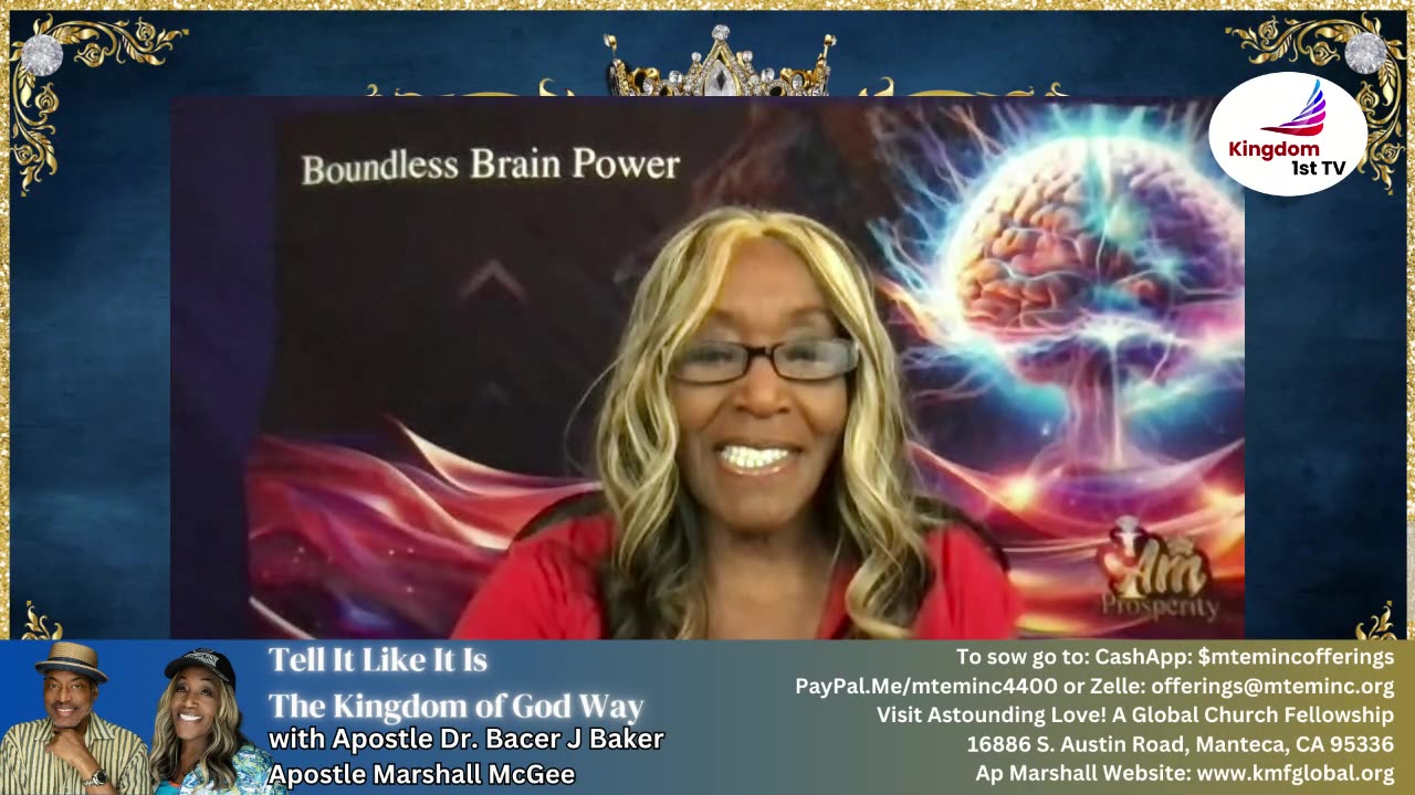 Tell It Like It Is: The Kingdom of God Way with Apostle Dr Baker 5-19-25