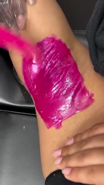 Underarm Waxing with Tickled Pink Hard Wax by Sexy Smooth | @relaxation_by_ryan