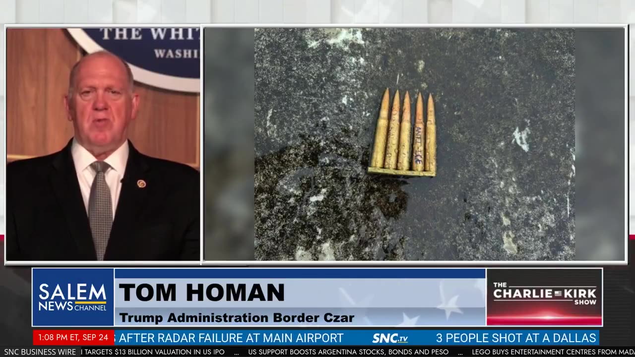 Border Czar Tom Homan on Texas targeted attack against ICE.