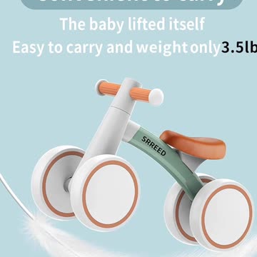 SEREED Baby Balance Bike fer Balance Bikike, First Birthday
