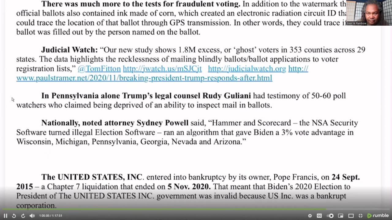 Election / Voter Fraud