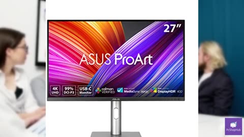 ASUS ProArt Display 27” 4K HDR Professional Monitor (PA279CRV) - IPS, UHD (3840
