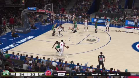 Celtics vs Pistons
