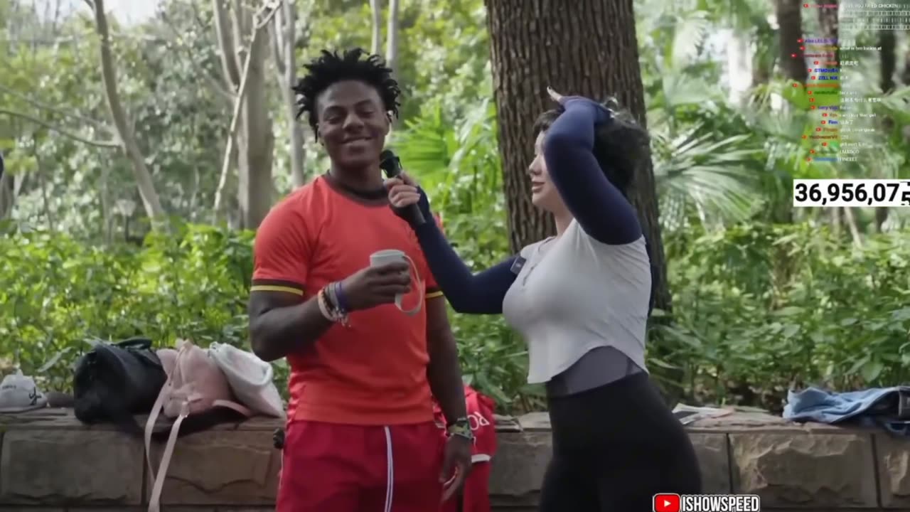 iShowSpeed performs "Nae Ni" (N*gga Song) Live in China