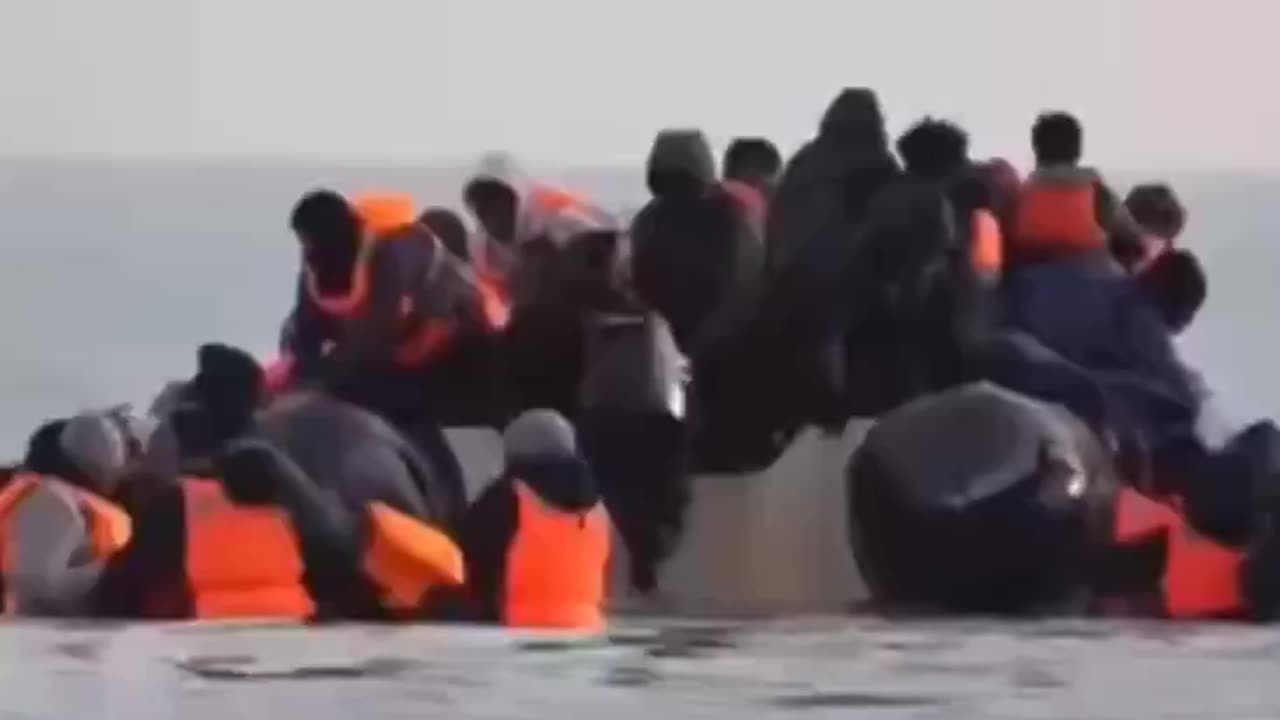 Over 1,000 fake asylum seekers have flooded England today.