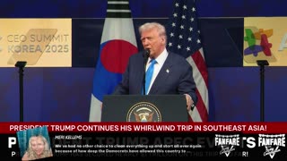 PRESIDENT TRUMP EVENTS IN SOUTH KOREA | MIKE JOHNSON SHUTDOWN DAY 29 PRESSER | MORE NEWS!