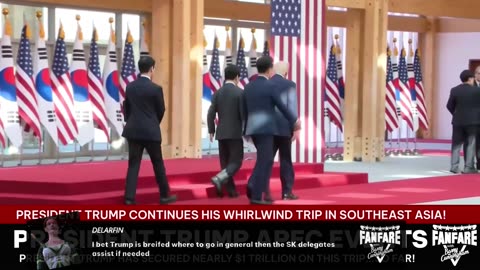 PRESIDENT TRUMP EVENTS IN SOUTH KOREA | MIKE JOHNSON SHUTDOWN DAY 29 PRESSER | MORE NEWS!